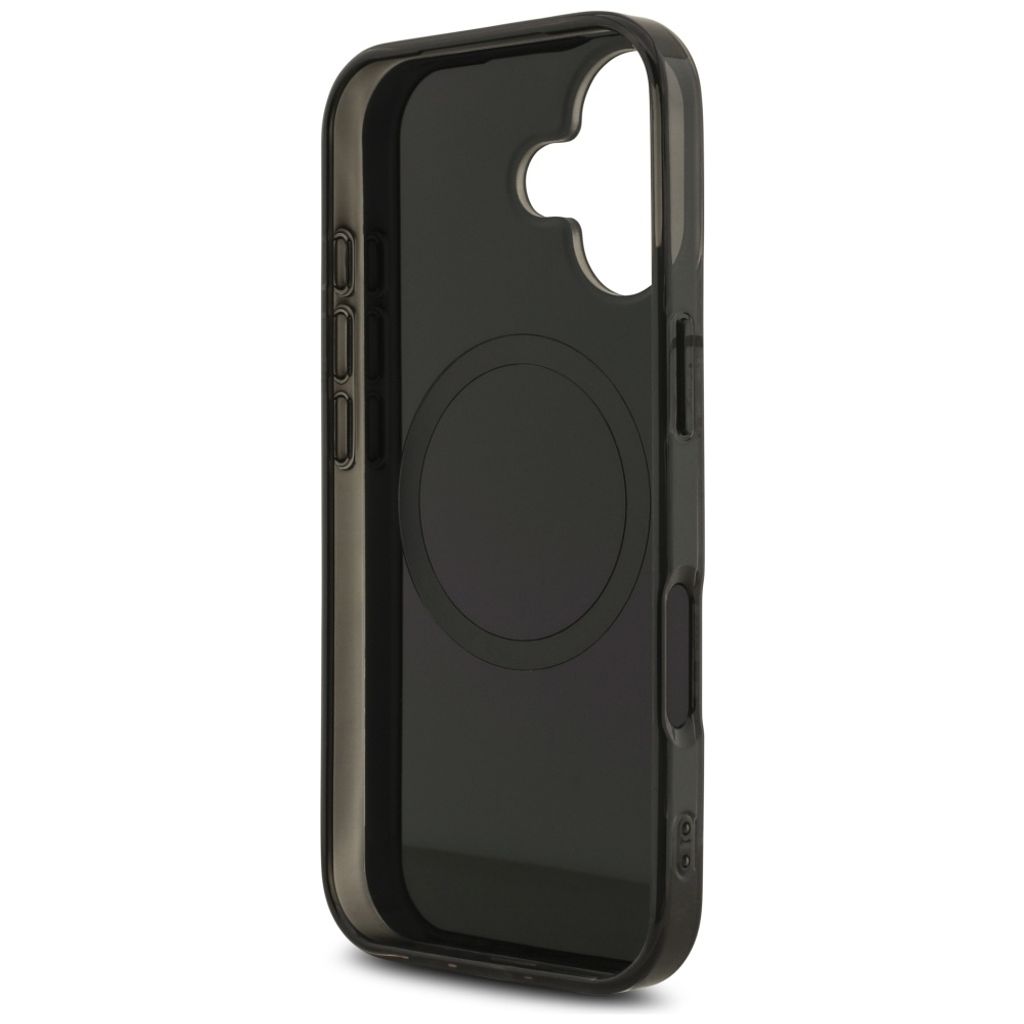 Mercedes AMG Double Layer Rhombs MagSafe -kuori till iPhone 17 - Musta/Punainen