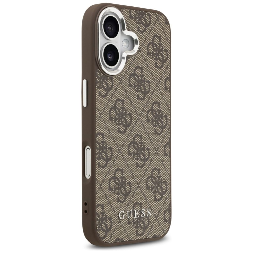 Guess 4G Classic Logo MagSafe -kuori till iPhone 17 - Ruskea