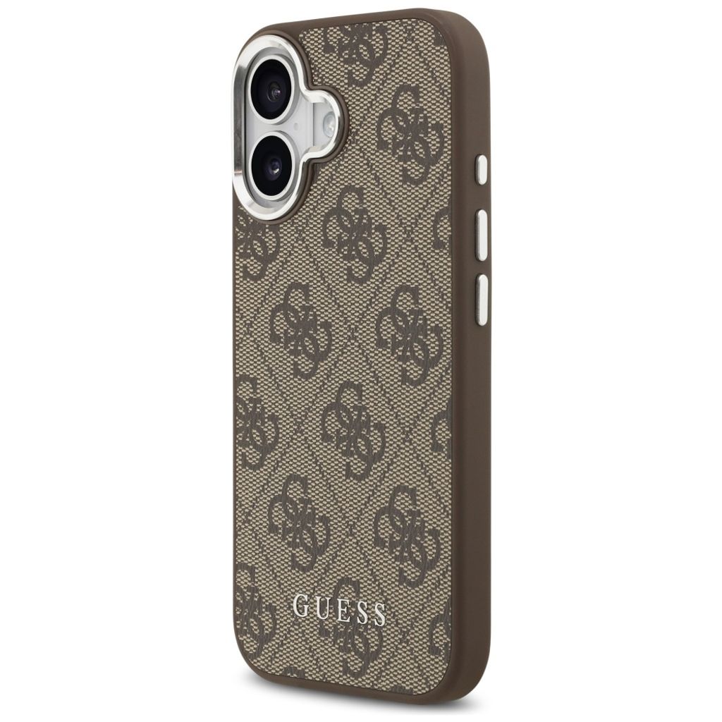 Guess 4G Classic Logo MagSafe -kuori till iPhone 17 - Ruskea