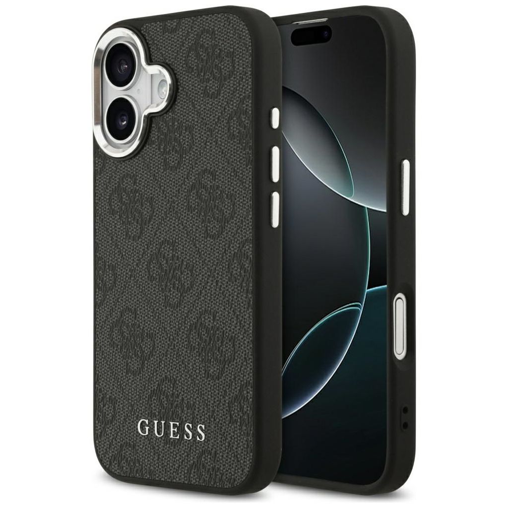 Guess 4G Classic Logo MagSafe -kuori till iPhone 17 - Musta