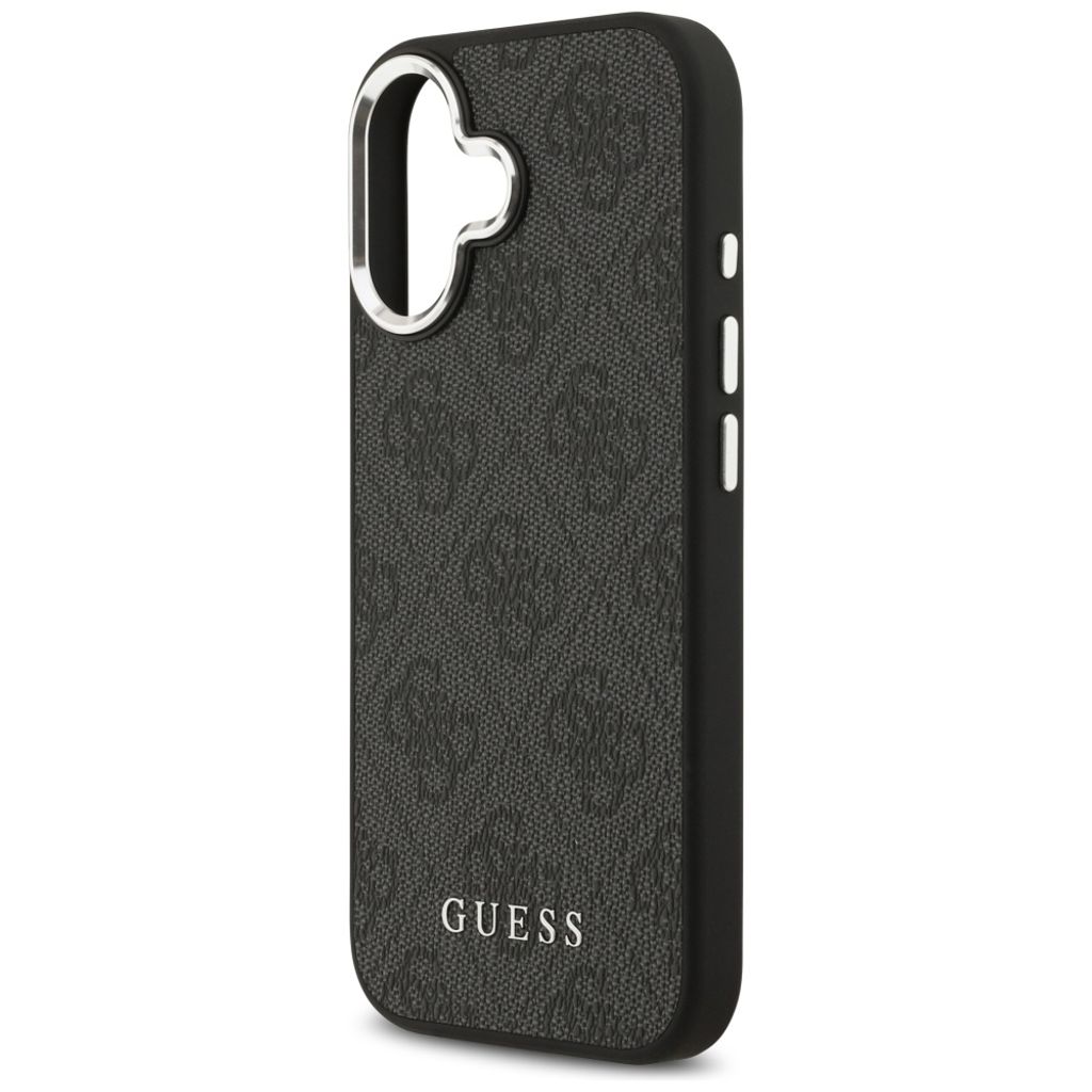 Guess 4G Classic Logo MagSafe -kuori till iPhone 17 - Musta