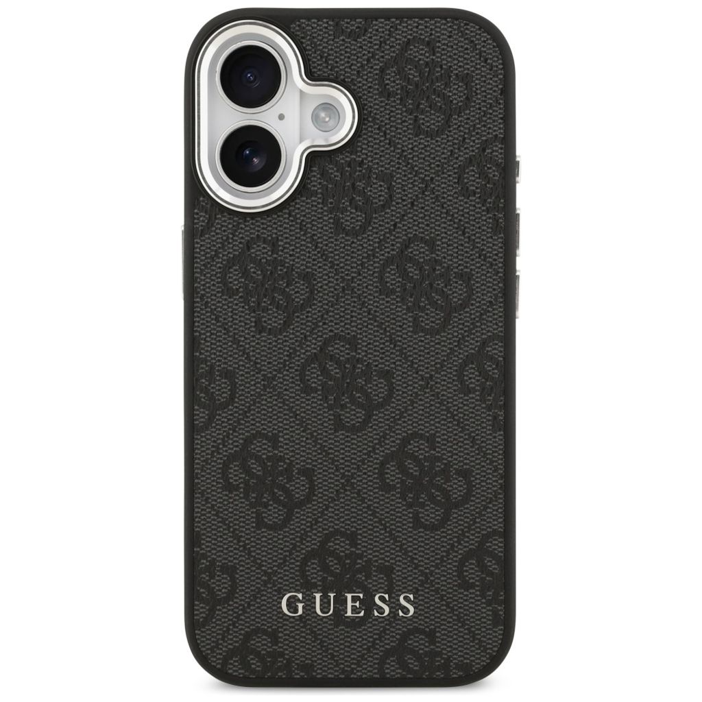 Guess 4G Classic Logo MagSafe -kuori till iPhone 17 - Musta