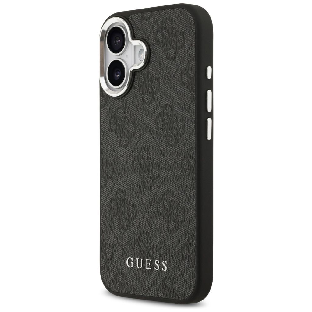 Guess 4G Classic Logo MagSafe -kuori till iPhone 17 - Musta