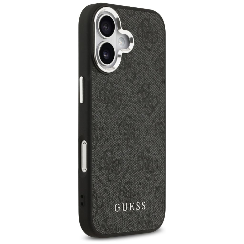 Guess 4G Classic Logo MagSafe -kuori till iPhone 17 - Musta