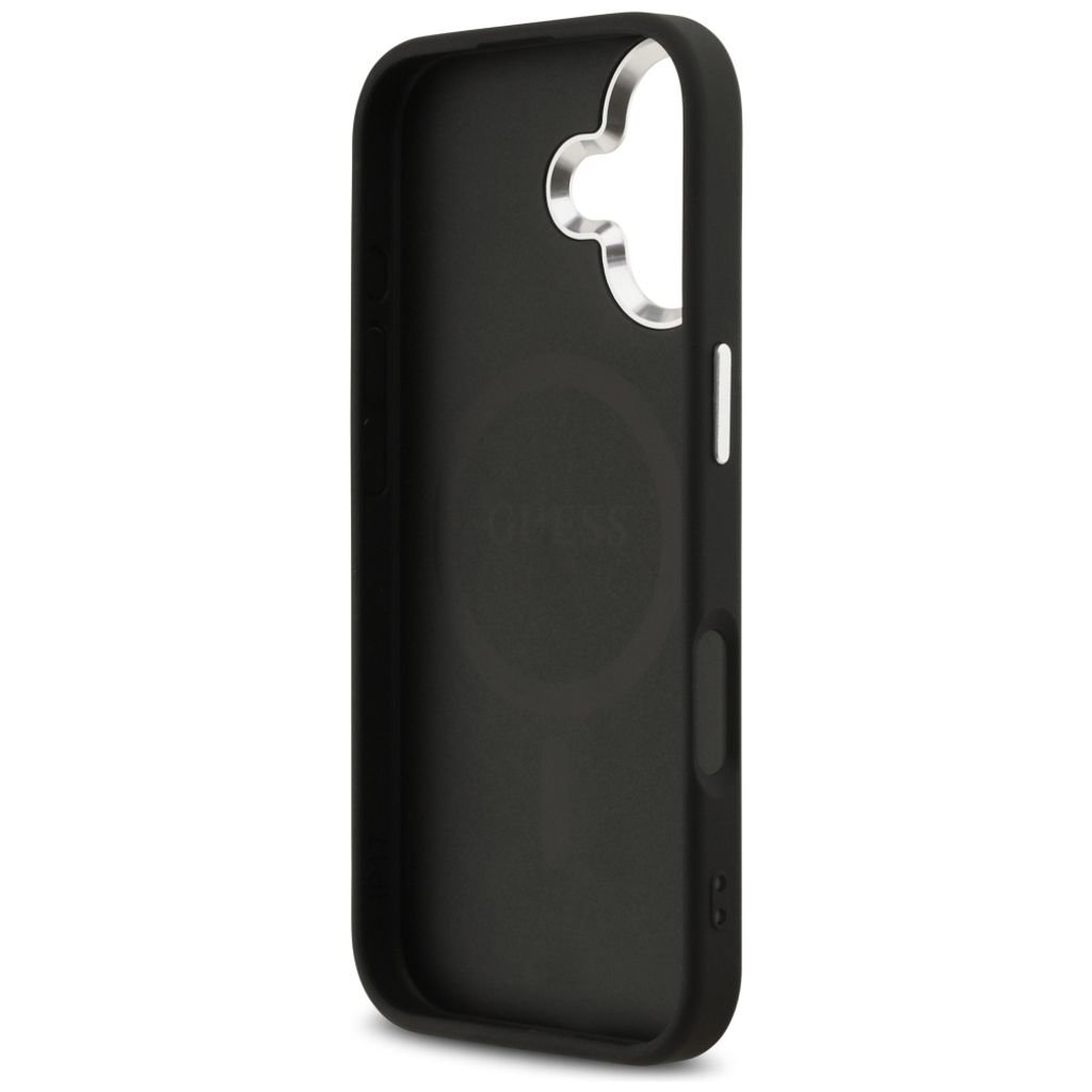 Guess 4G Classic Logo MagSafe -kuori till iPhone 17 - Musta