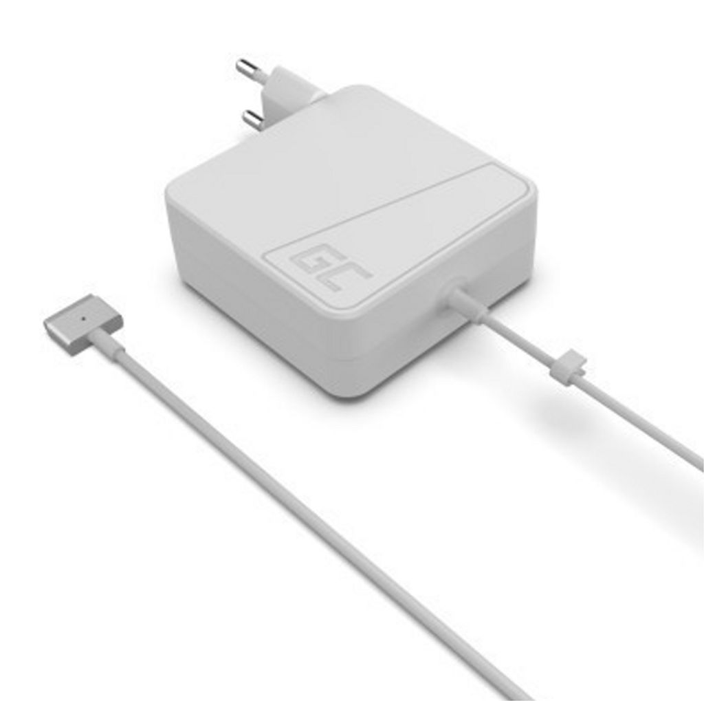 MagSafe 2 Apple Macbook Lader, 60W, 3.65A  Hvit