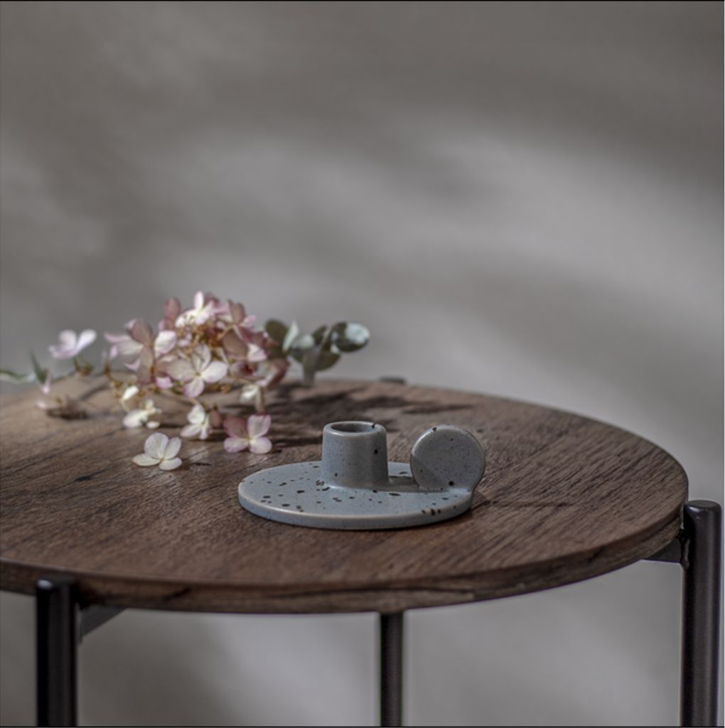 Star Trading Plate ljushållare – grå