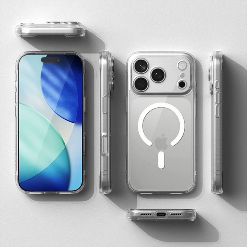 Ringke Fusion MagSafe Deksel till iPhone 17 Pro Max - Gjennomsiktig