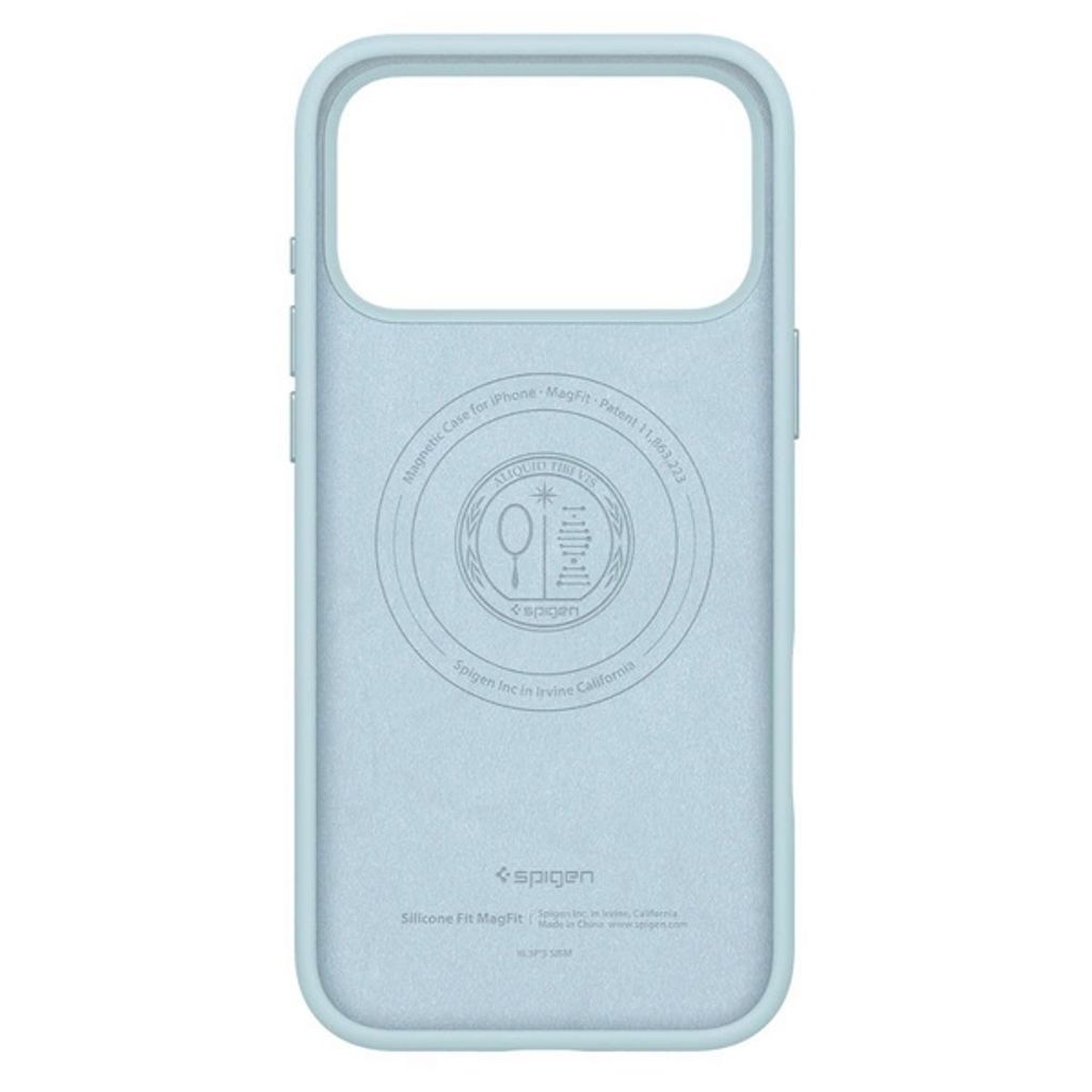 Spigen Silicone Fit MagSafe Deksel till iPhone 17 Pro Max - Blå
