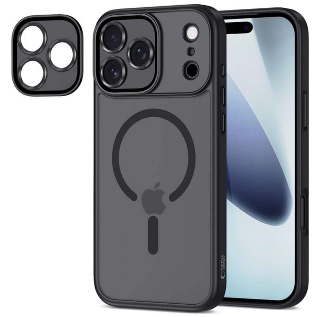 Tech-Protect MagCam MagSafe Deksel till iPhone 17 Pro Max - Matte Black