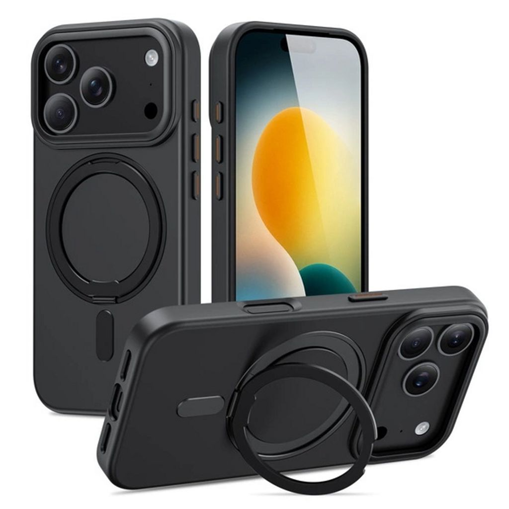 Tech-Protect MagRing MagSafe Deksel till iPhone 17 Pro Max - Matte Black