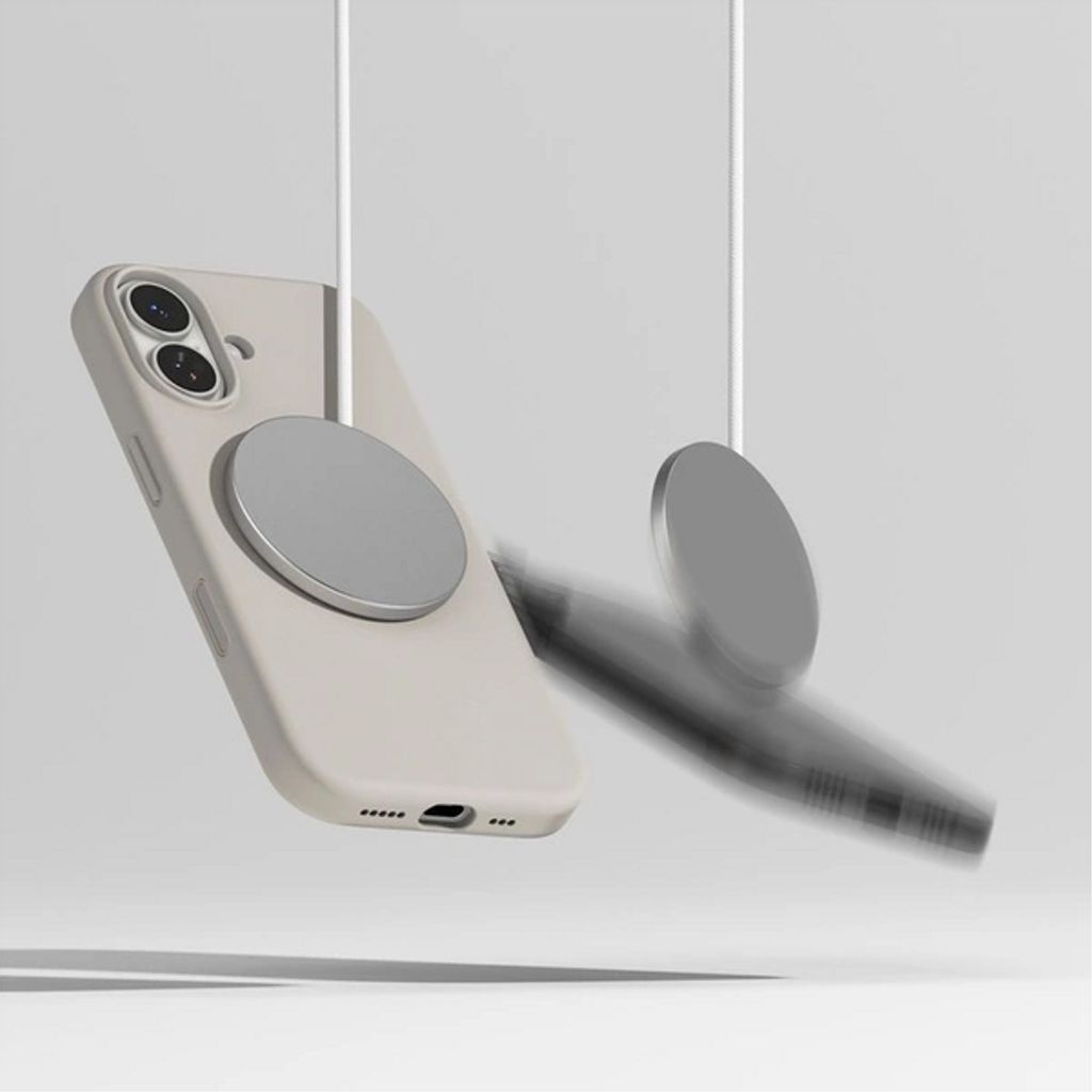 Ringke Silicone MagSafe Case for iPhone 17 - Beige