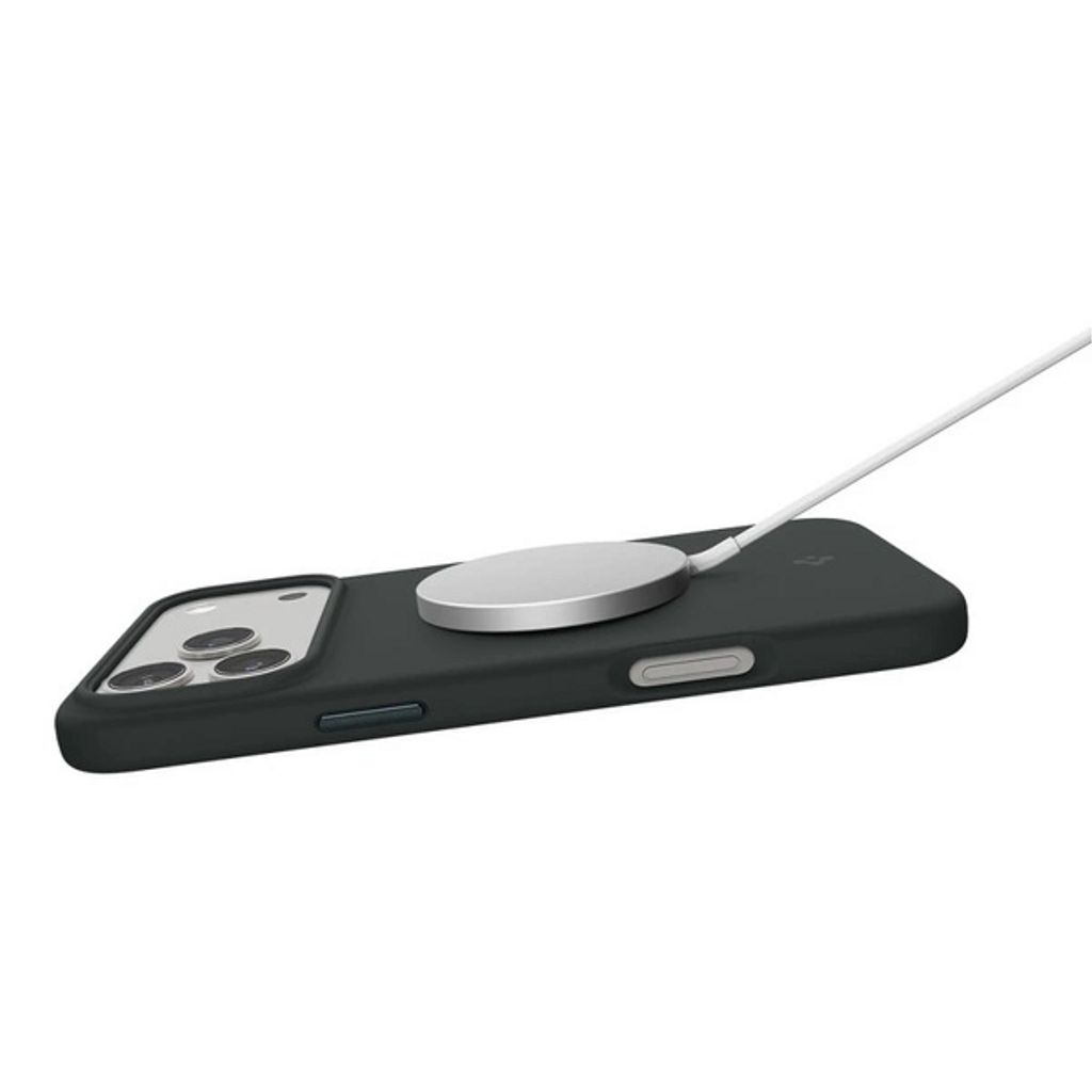 Spigen Silicone Fit MagSafe Case for iPhone 17 Pro - Green