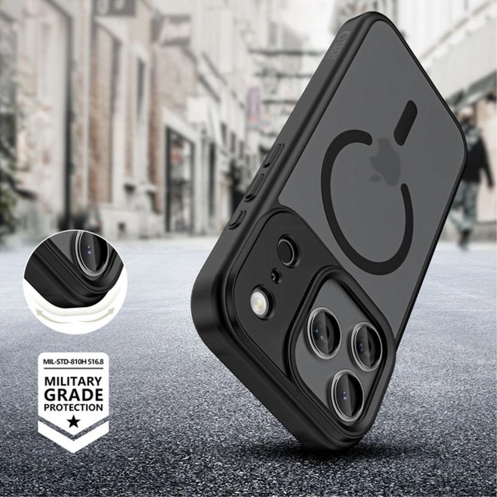 Tech-Protect MagMat MagSafe Case for iPhone 17 Pro - Matte Black