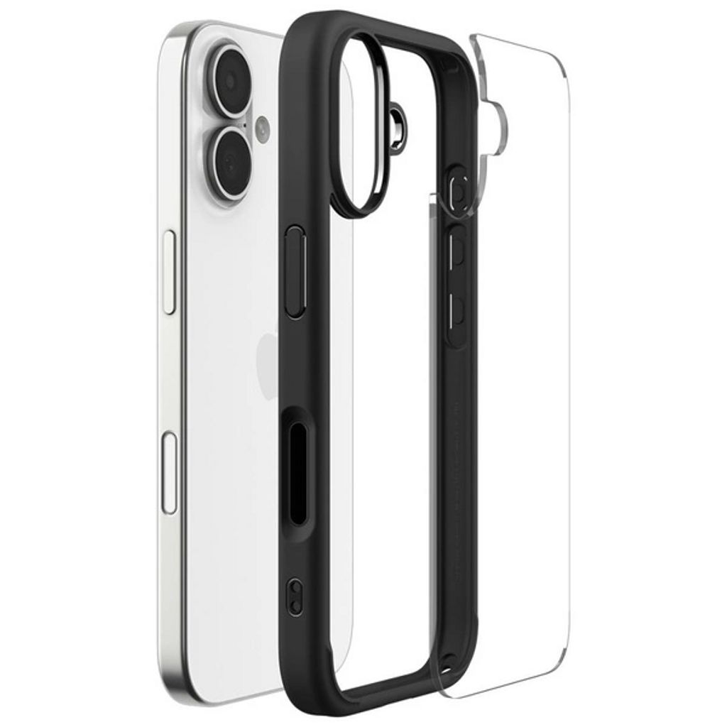 Spigen Ultra Hybrid Case for iPhone 17 - Matte Black