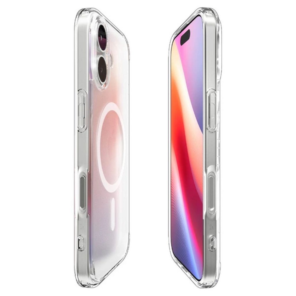 Spigen Ultra Hybrid MagSafe Case for iPhone 17 - White/Transparent Matte
