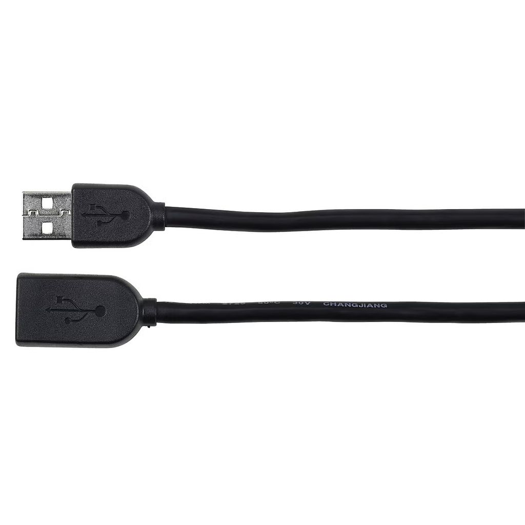 Exibel USB-A forlengelseskabel, 5 m