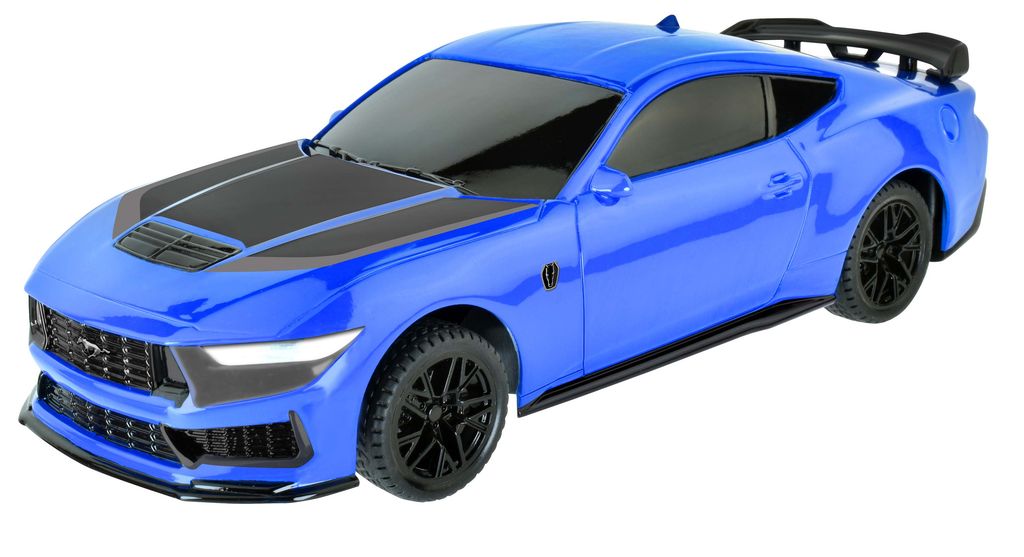 Taiyo Radio-ohjattava auto Ford Mustang GTD Dark Horse 1:18 – sininen