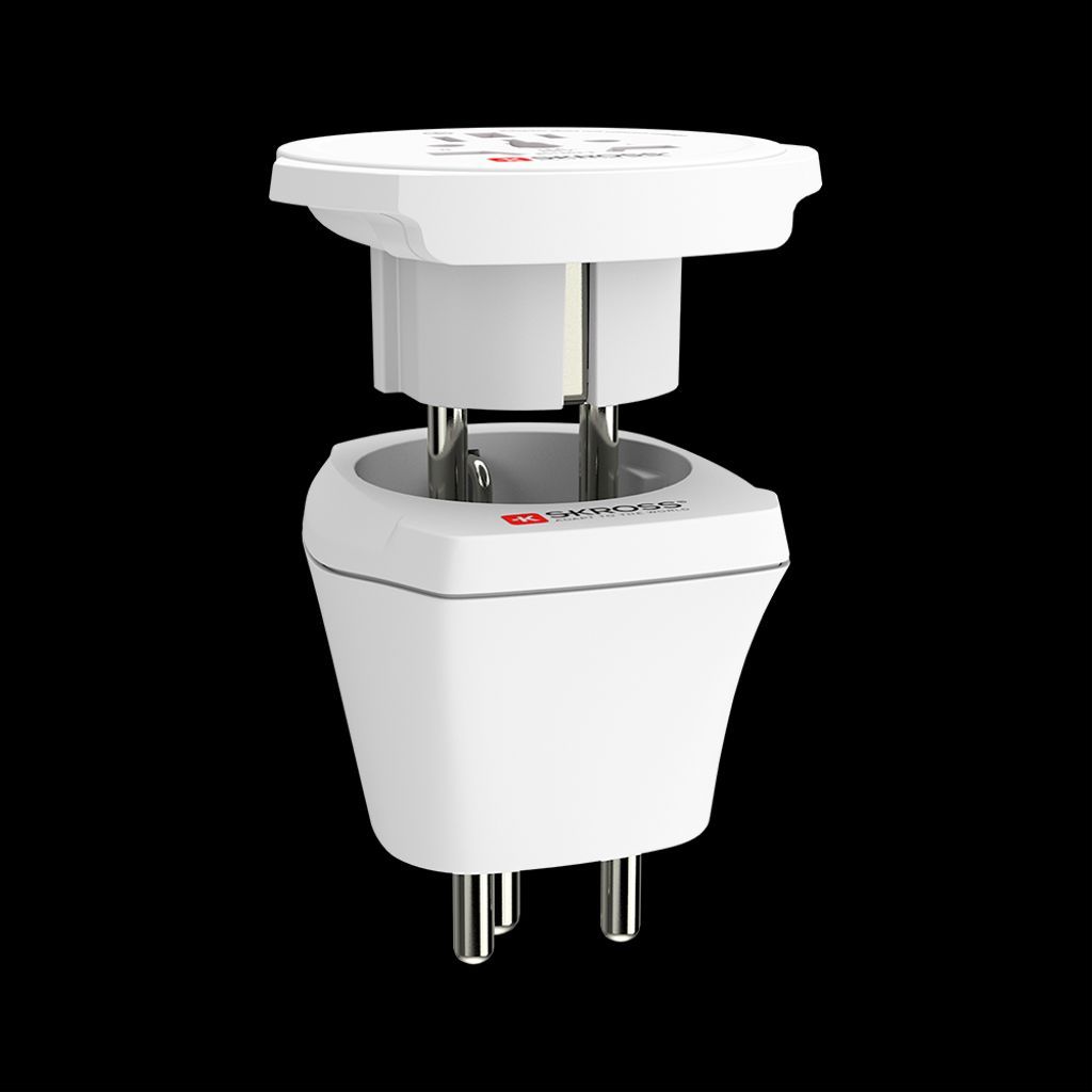 SKROSS Reiseadapter Combo World til India