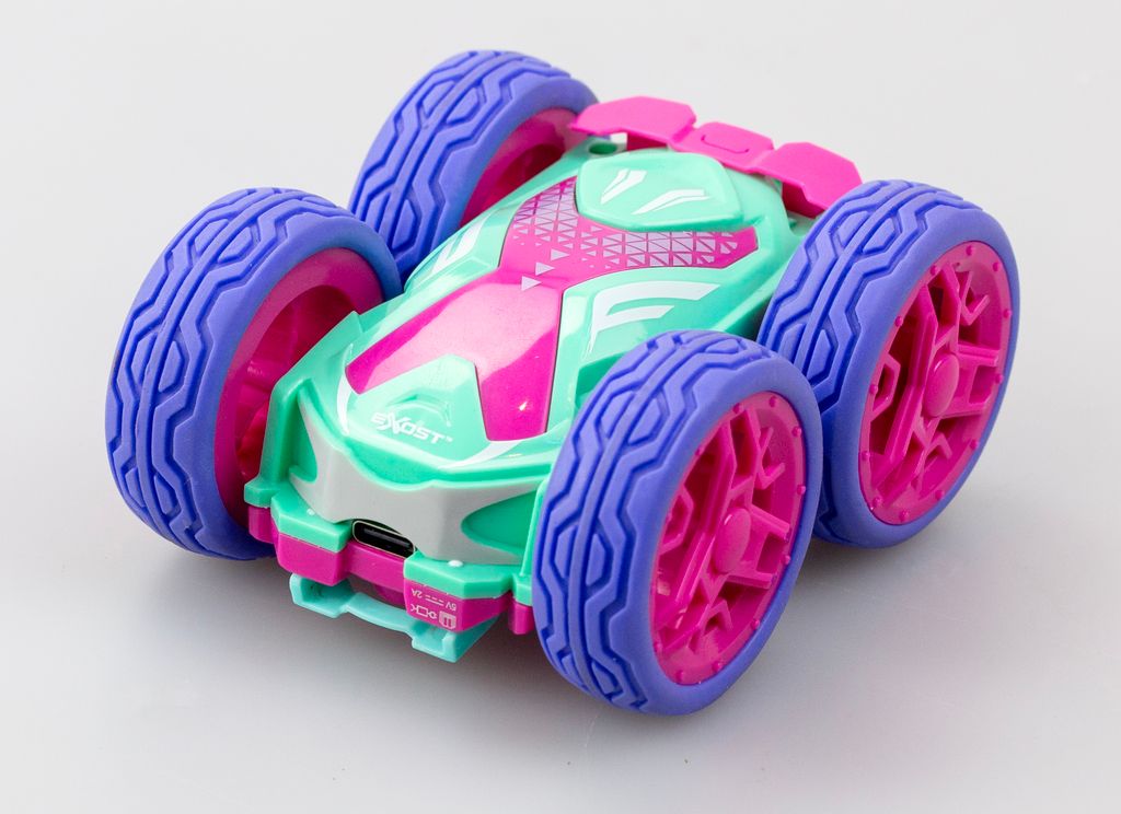 Silverlit Exost 360 Mini Flip NEO Amazone radio-ohjattava auto – pinkki/sininen