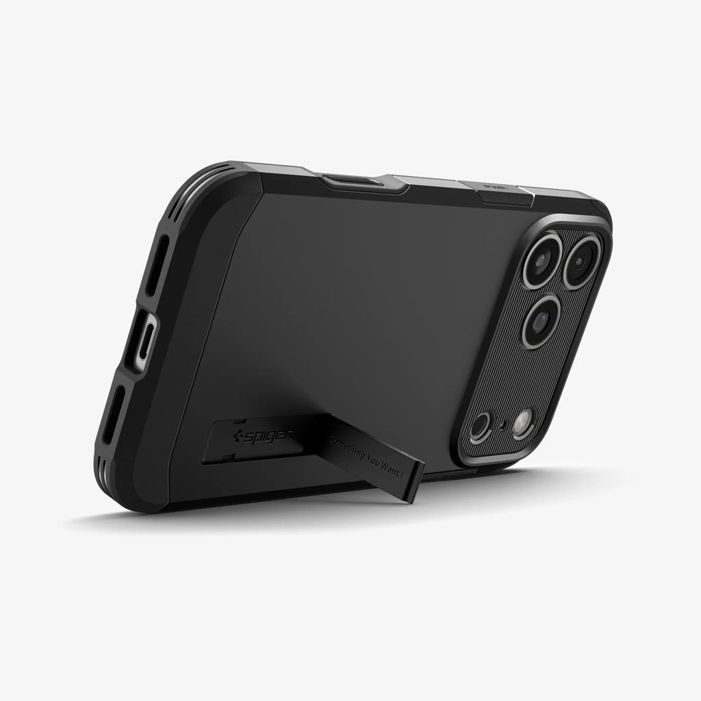 Spigen iPhone 17 Pro Max Tough Armor T MagFit Case - Black