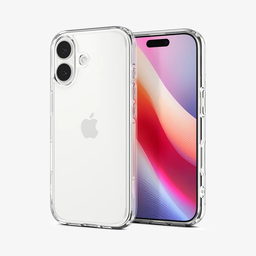Spigen iPhone 17 Ultra Hybrid Deksel - Crystal Clear