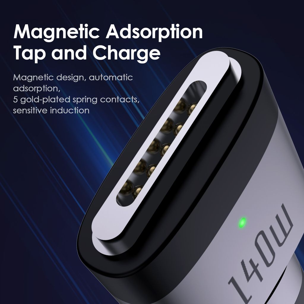 SiGN USB-C till USB-A + Magsafe3 laddningskabel, 240W