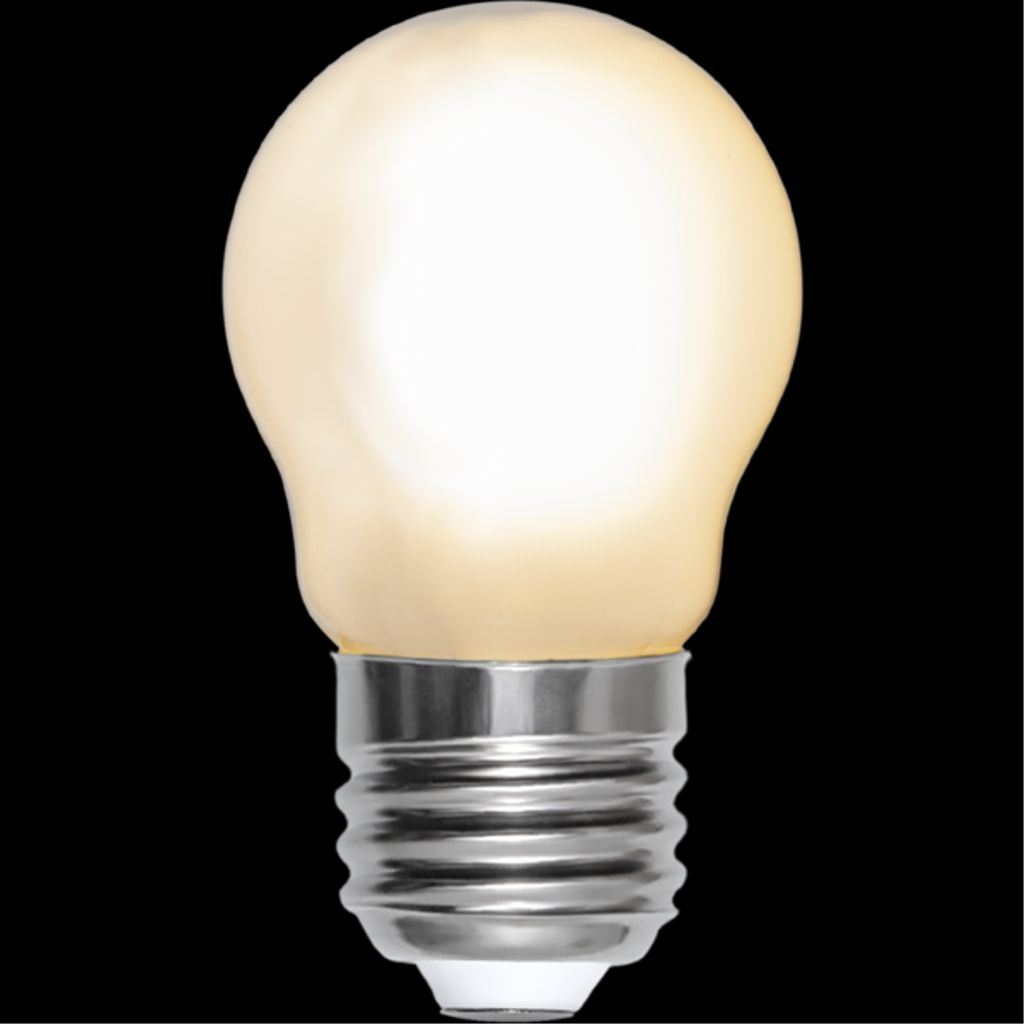 LED-lampa E27 G45 Frosted 2-pack