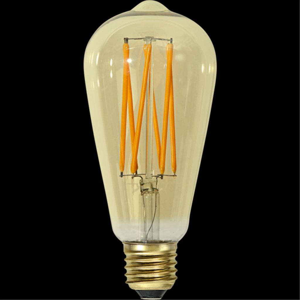 LED-lampa E27 ST64 Vintage Gold