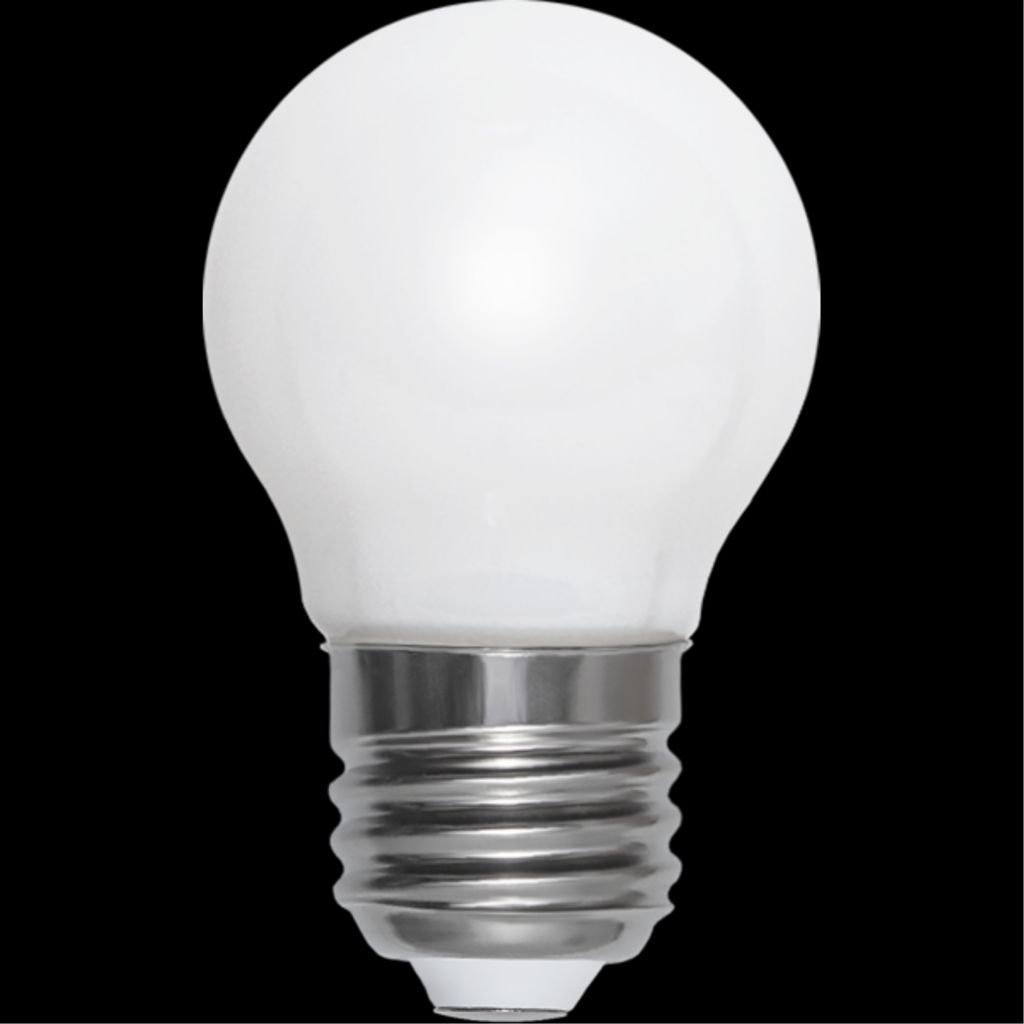 LED-pære E27 G45 Opak glødetråd RA90
