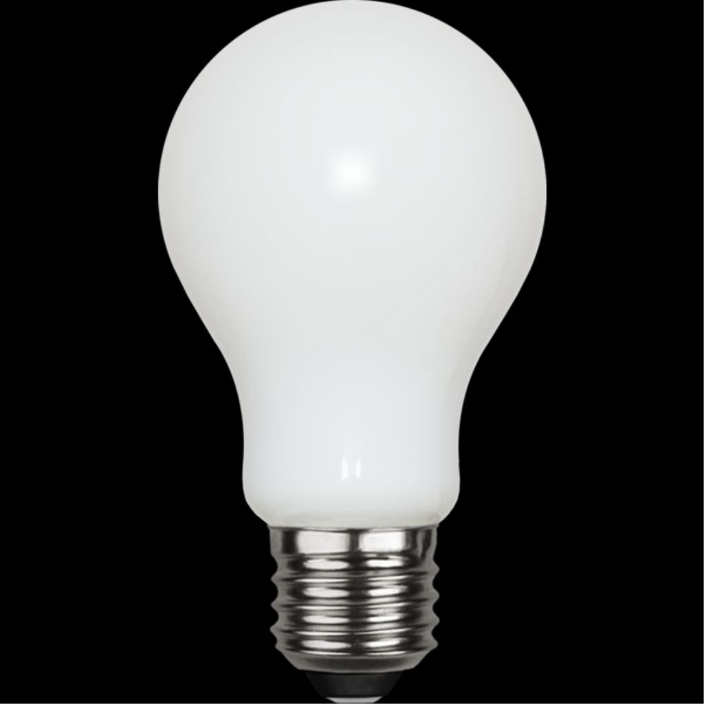 LED-lampe E27 A60 Ugjennomsiktig glødetråd RA90