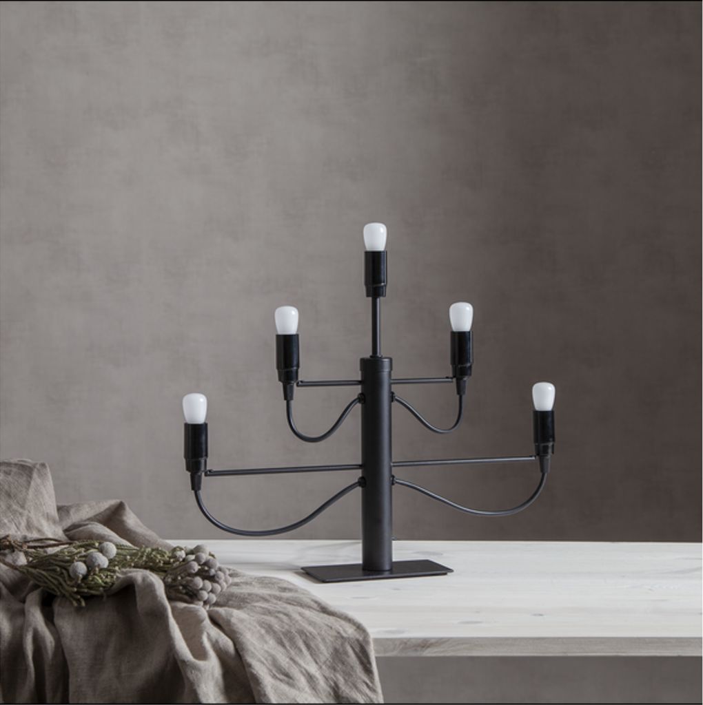 LED-lampe E14 ST26 Opak filament RA90 3-trinns