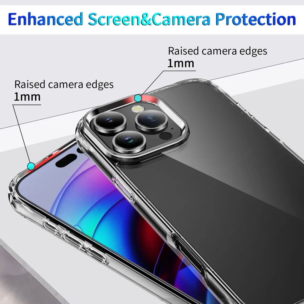 SiGN Ultra Slim Cover til iPhone 16 Pro Max - Gennemsigtig