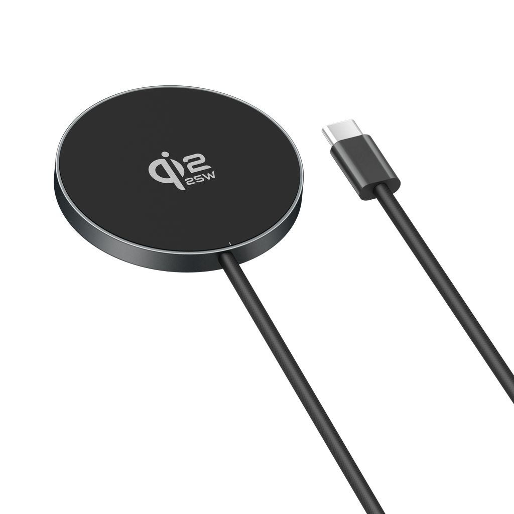 SiGN QI2.2 draadloze oplaadkabel 25W – Zwart