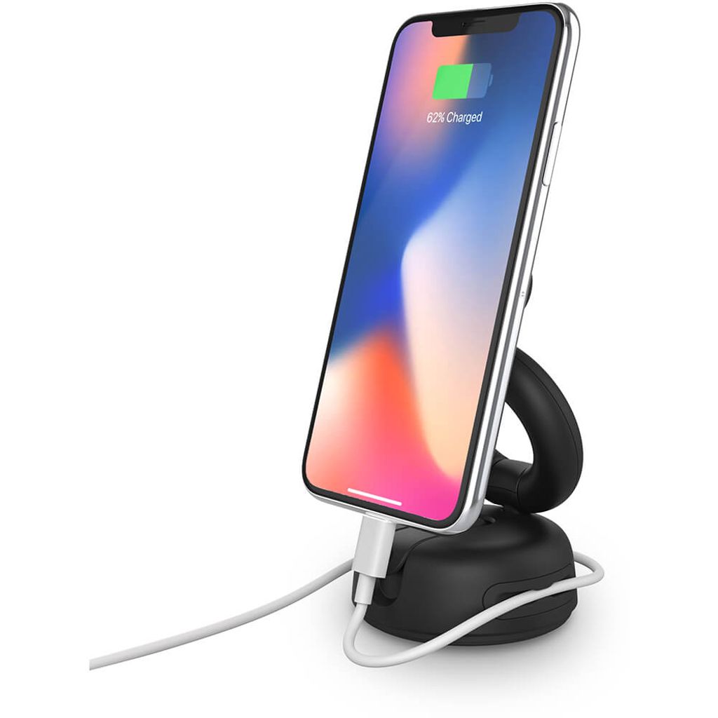 PopSockets Bilholder for Dashbord og Frontrute – Svart