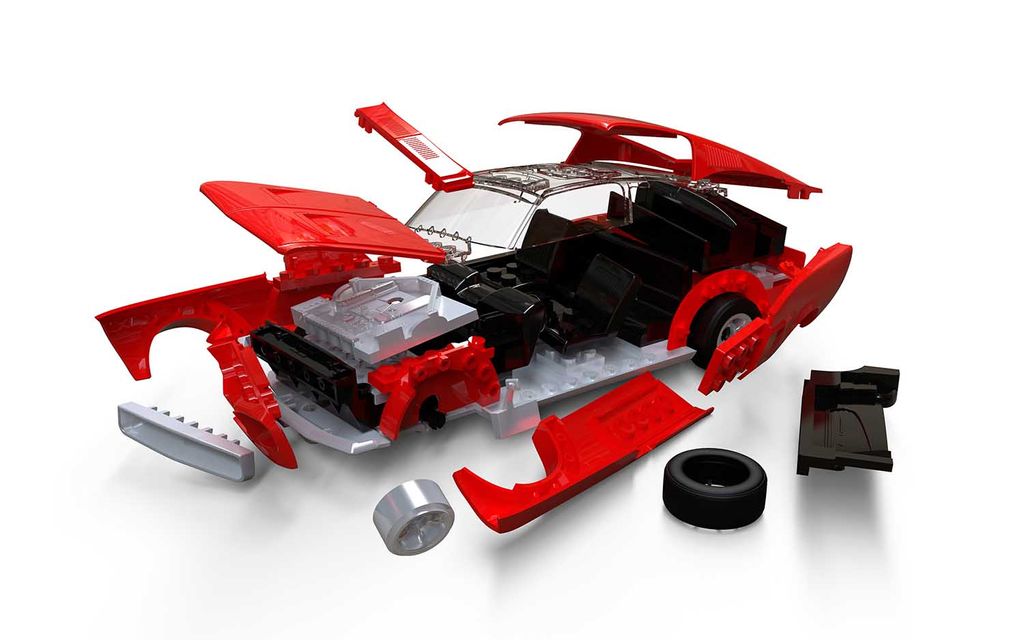 Airfix Quickbuild Ford Mustang GT 1968