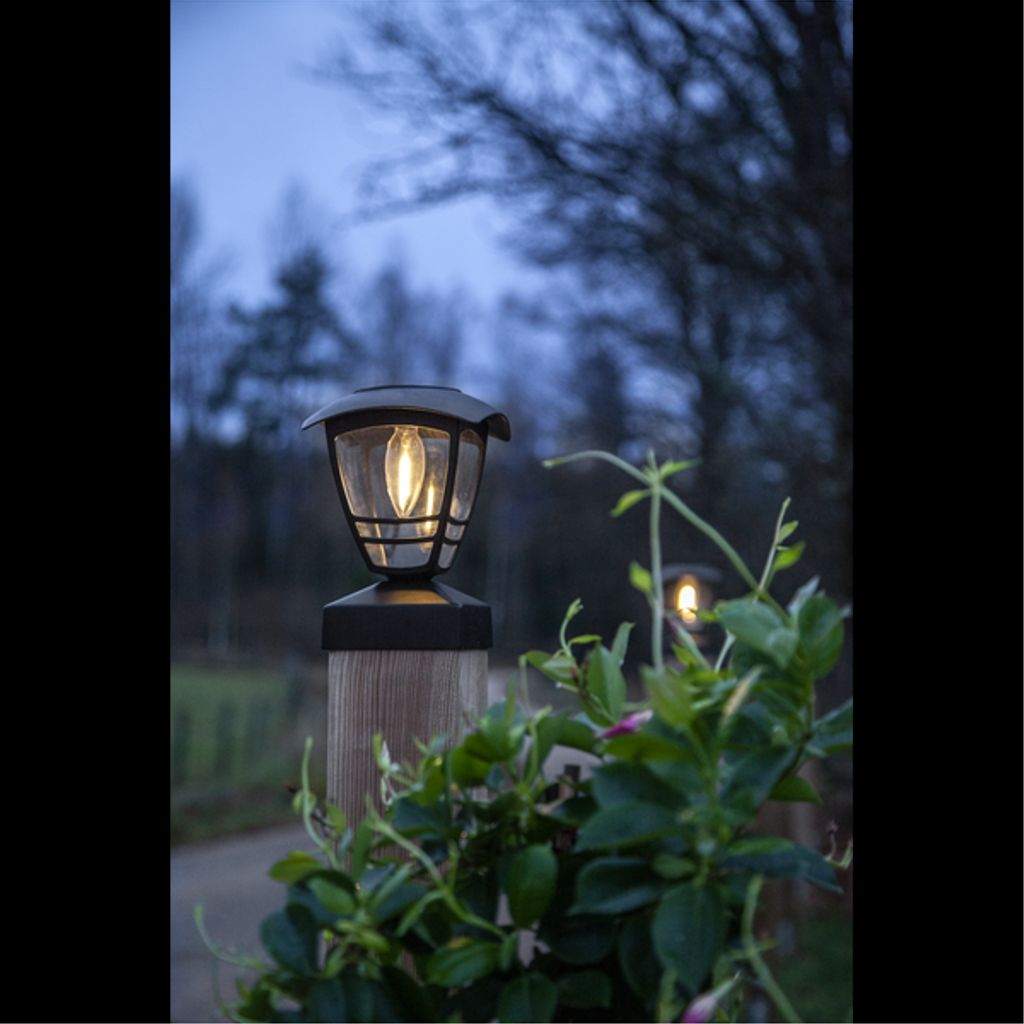 Star Trading Solcellsdekoration Utomhusbelysning Felix – svart