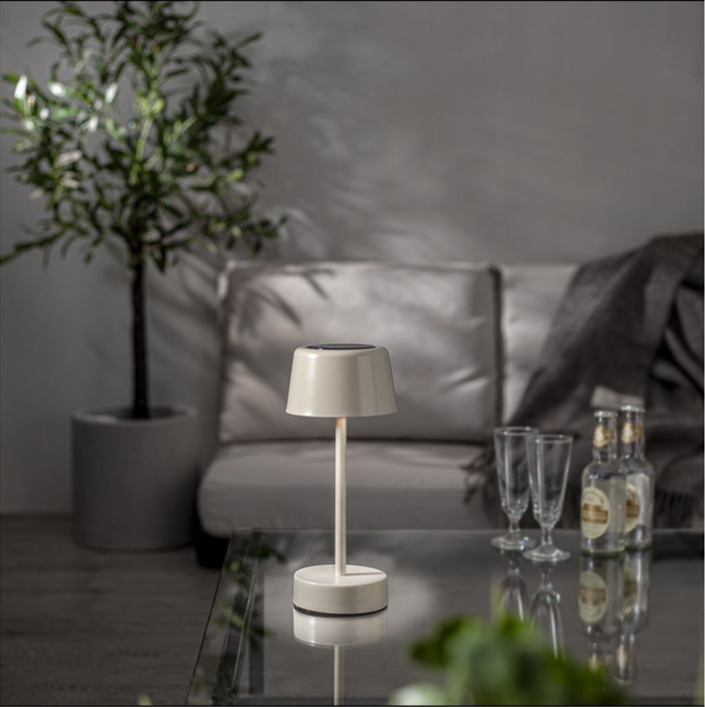 Star Trading Solcellslampa Solei – Beige