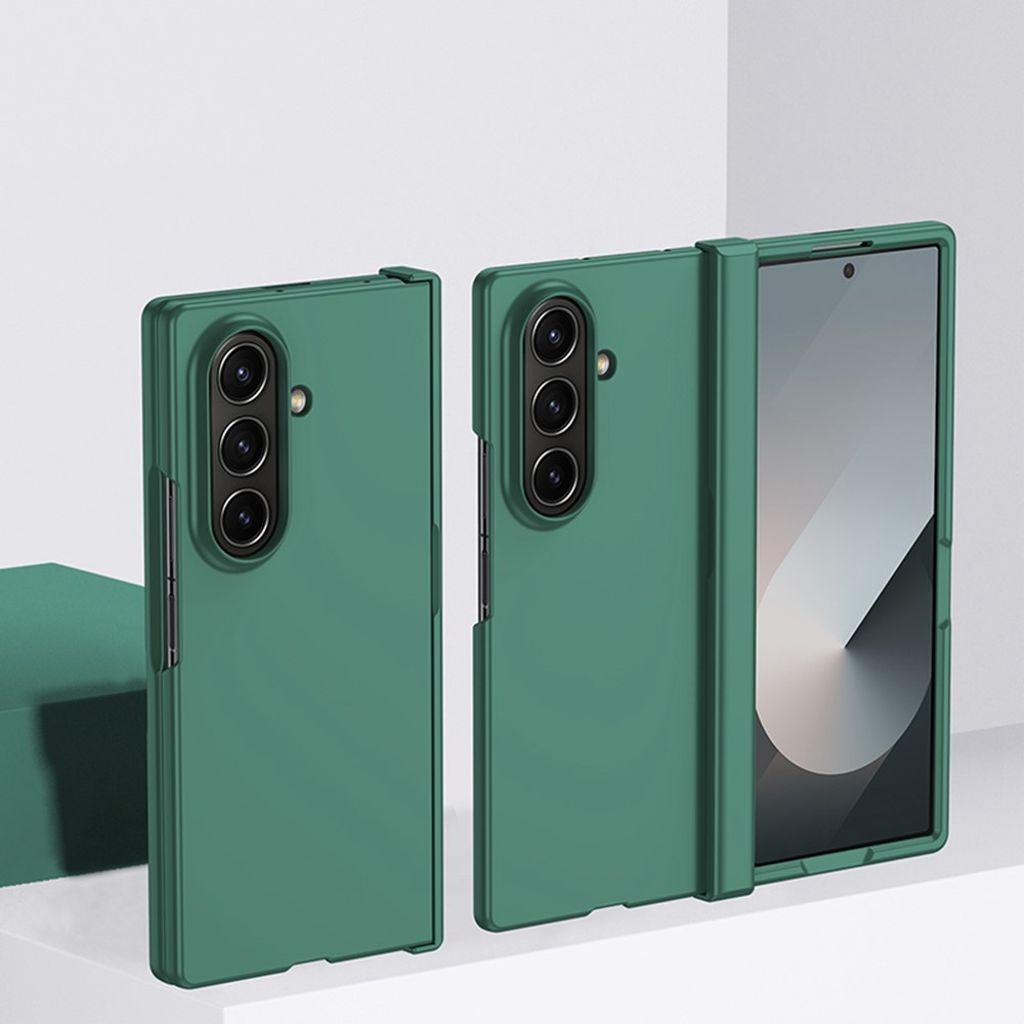 Samsung Galaxy Z Fold7 5G Skal med gångjärnsskydd - Grön