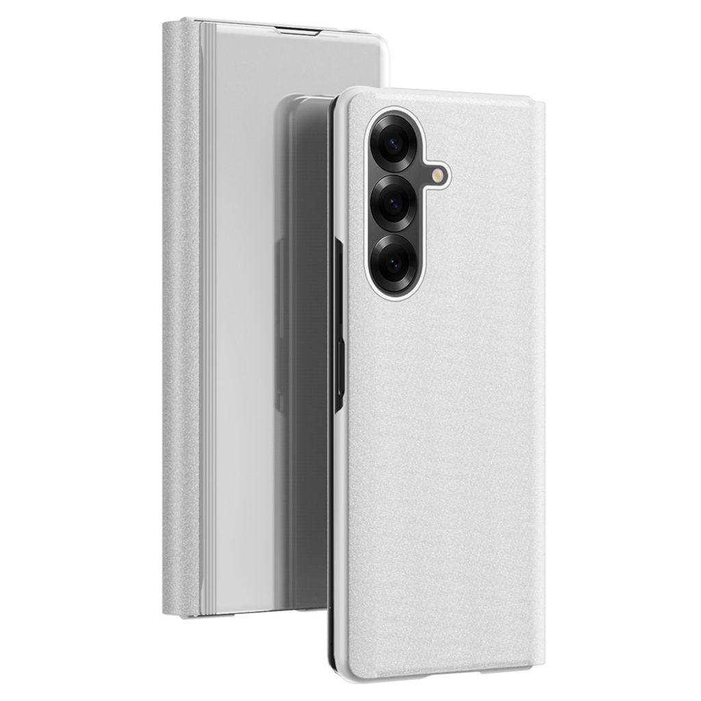 Samsung Galaxy Z Fold7 5G Fodral med genomskinlig vy - Silver