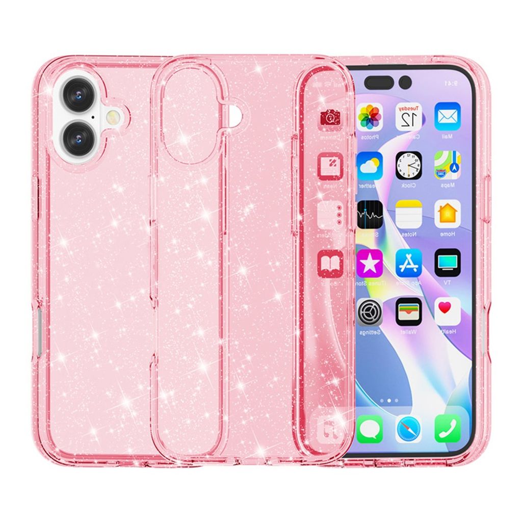 iPhone 17 Acrylic Phone Case - Pink