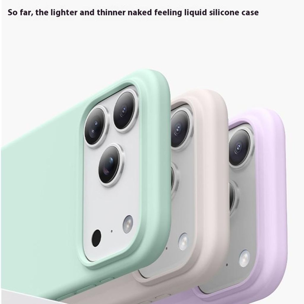 iPhone 18 Pro/17 Pro Skal I Silikon - Svart