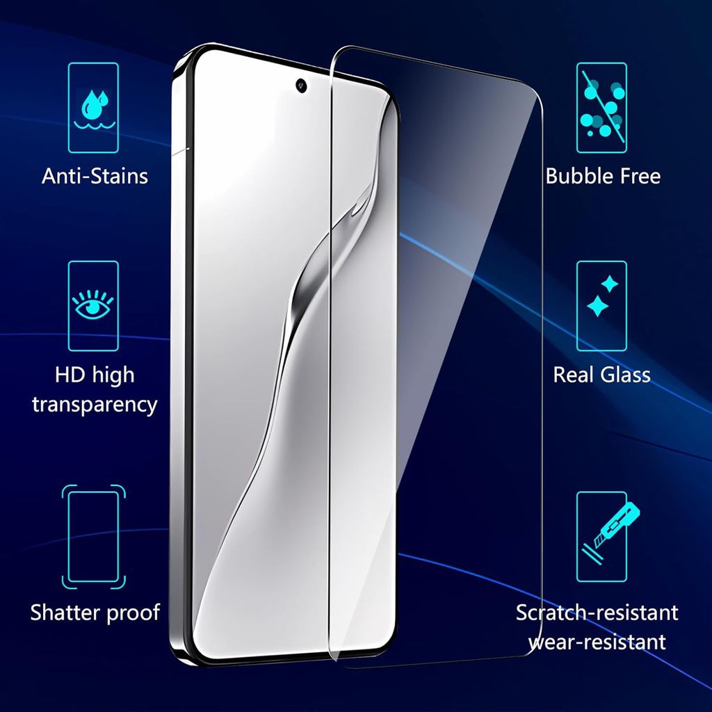 Xiaomi Redmi Note 17 Pro 5G Näytönsuoja Alumiini-silikonilasi