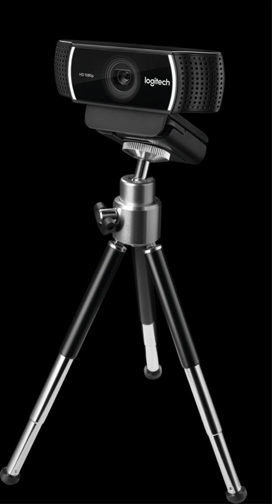 Logitech C922 Pro Stream Streaming webkamera med 60fps – sort