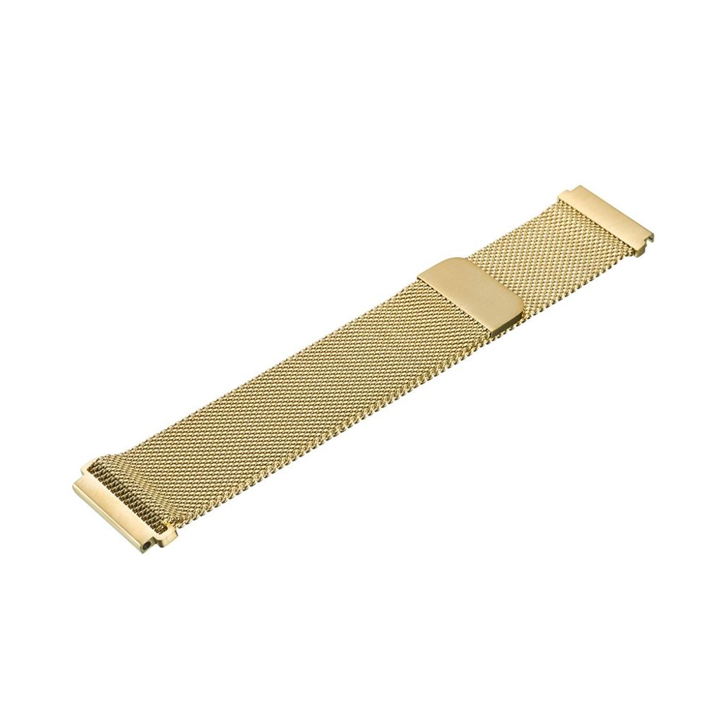 Garmin Vivoactive 4s/Vivomove 3S etc. Milanese klokkerem – gull