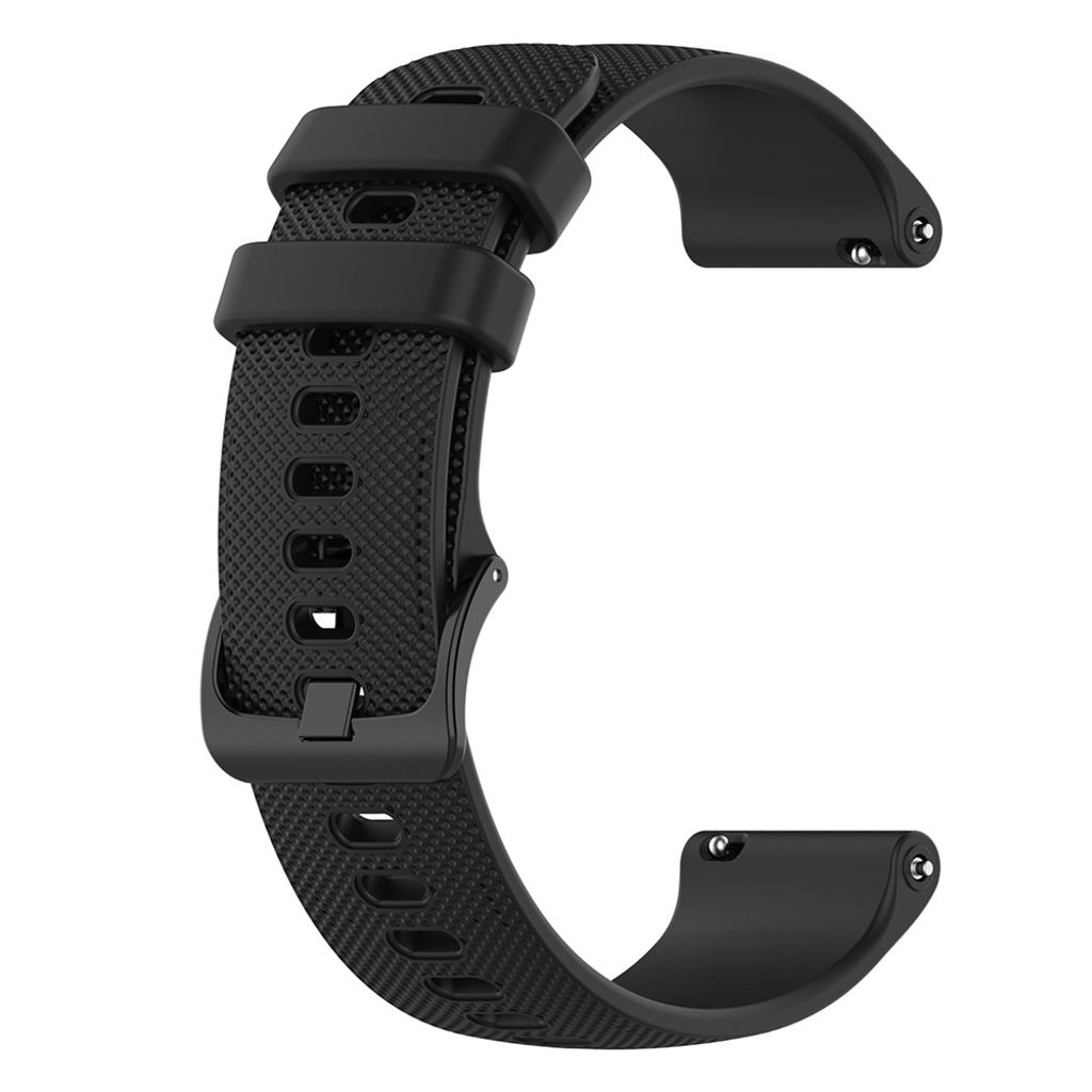 Garmin Vivomove 3S/Vivoactive 4S/GarminActive S Watch Strap – Black