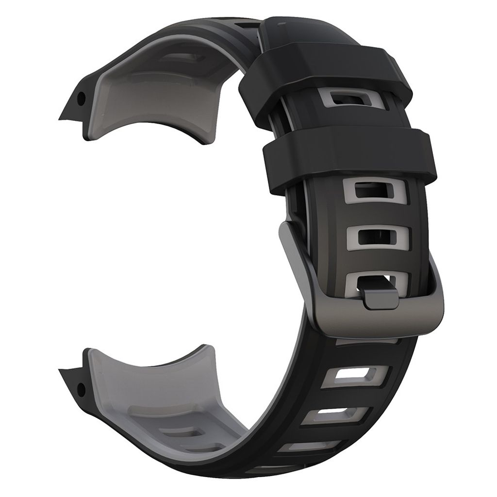 Garmin Instinct 2X Watch Strap Silicone – Black/Gray