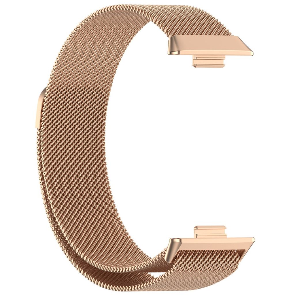 Huawei Watch Fit 3 Milanese Urrem Rustfrit Stål – Rosaguld