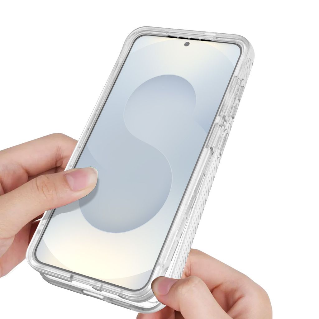 Mobique Samsung Galaxy S26 Plus MagSafe Fuldt Beskyttende Cover – Gennemsigtig