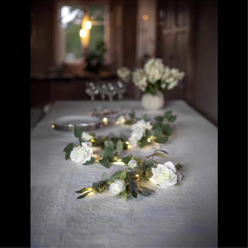 Star Trading lyslenke Roza – hvit